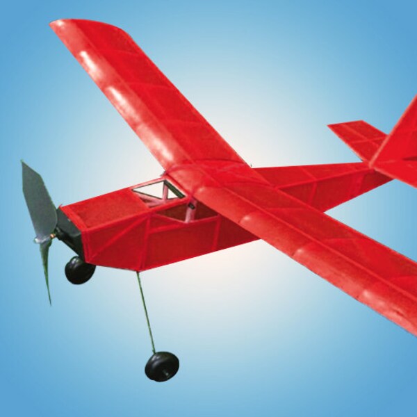 Rubber Powered Free Flight Airplane Kit Etsy