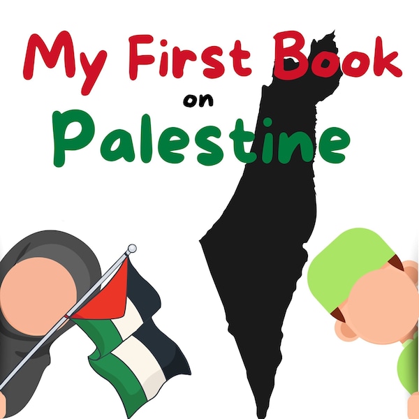 Mein erstes Buch über Palästina, Kinder ebook, Sofortdownload, Free Palestine, Muslim, Islam,
