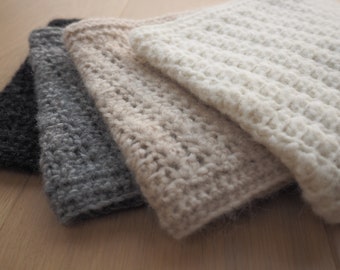 Soft alpaca wool cowl / neck warmer / scarf