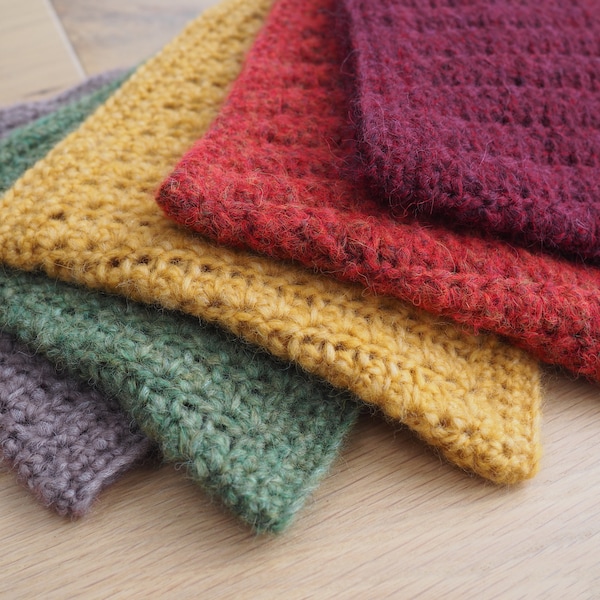 Crochet pattern for Cosynecks Neckwarmer, downloadable PDF