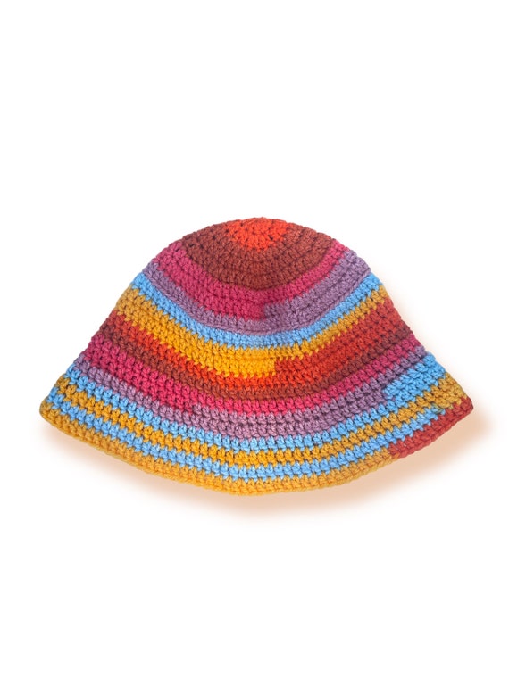 [CITYBREEZE]25SS●COLOR BLOCK CROCHET BUCKET HAT Crochet Bucket Hat PATTERN - Summer City Bucket Hat - Summer