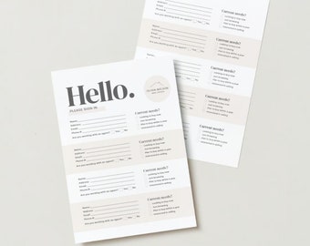 Editable Open House Sign In Sheet: Real Estate Marketing Flyer (Canva, Instant Download)