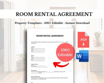 Basic Rental Agreement Template: Editable Landlord Form (PDF, Word)