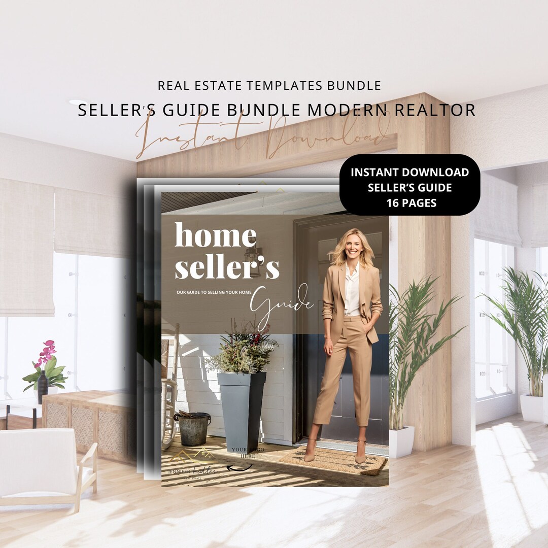 Home Seller Guide Template Real Estate Listing Presentation Real Estate ...