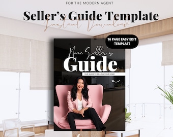 Anleitung für Makler: 16-seitiges Realtor Marketing (Canva)