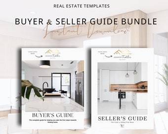 Realtor Buyer & Seller Guide Template: Canva Presentation (Digital Download)