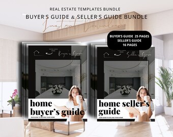 Realtor Buyer & Seller Guide Template Bundle (Canva Editable) (Digital Download)