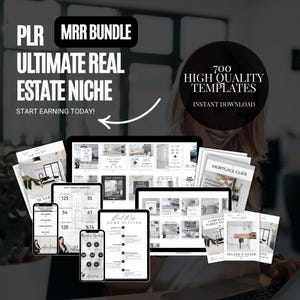Ultimate PLR Bundle Ideal for Passive Income Plr MRR Digital Product Master Resell Rights PLR Bundle Master Resell Rights Education