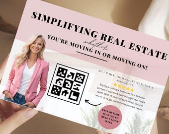 Real Estate Hello Spring Postcard, Realtor Spring Card, Realtor Farming ...