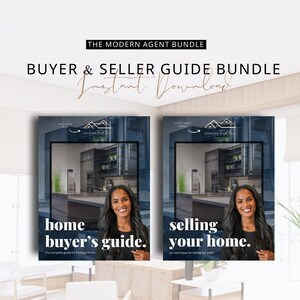 Real Estate Listing Presentation Buyer Presentation and Seller Presentation Template Printable Home Seller and Home Buyer Guide Template