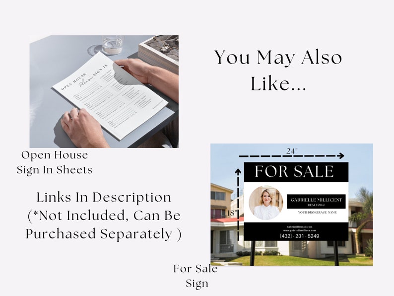 Boho Open House Instagram Post Template: Realtor Social Media (digital ...