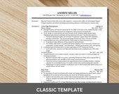 Executive Resume Template for Word, Modern CEO Resume Template, Director Resume, President, Leadership Resume, Manager CV Resume Template