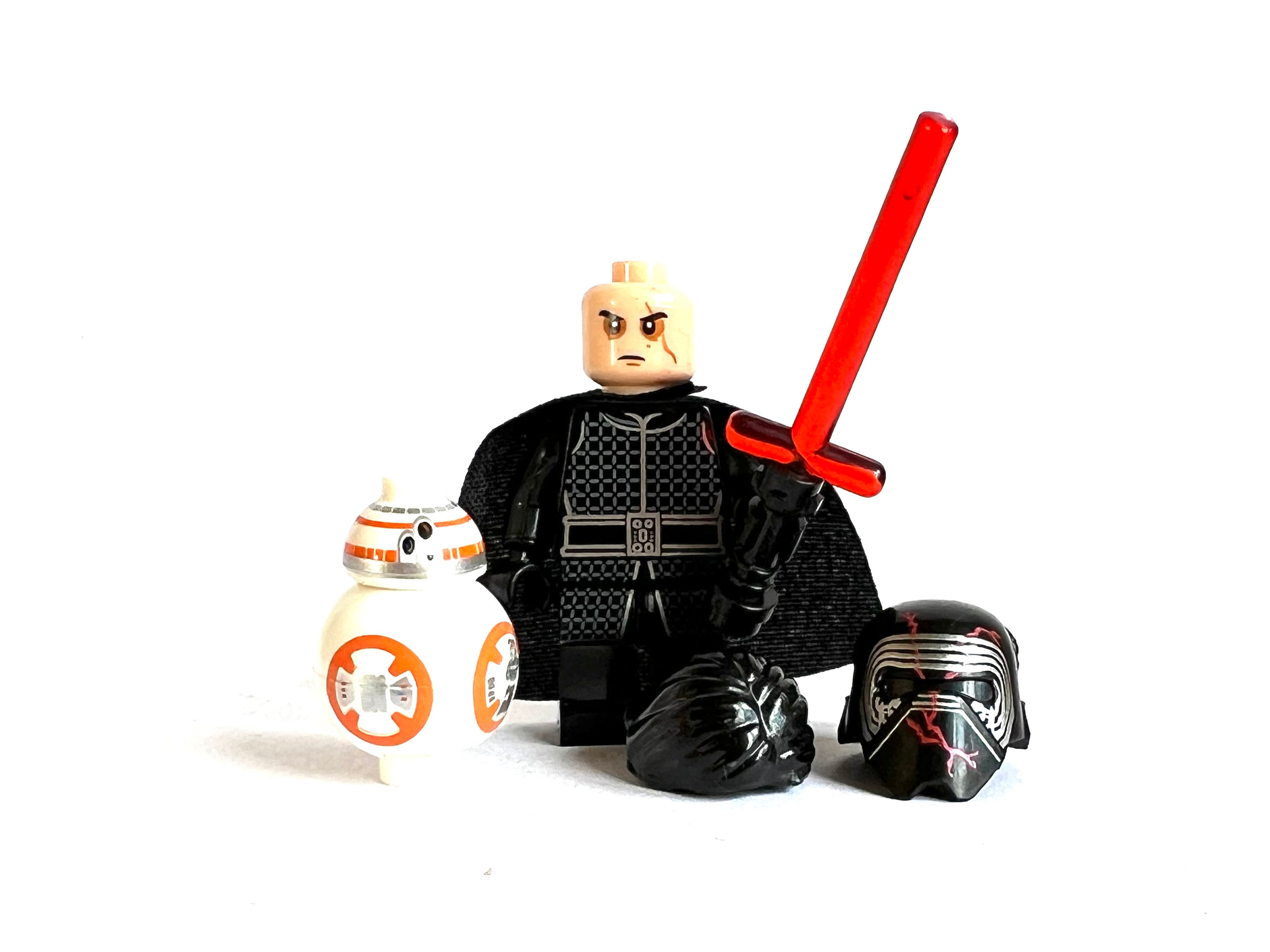 Finex Star Wars Gepäckanhänger Set - 4-teilig Mit Kylo Ren, BB8, Stormtrooper & R2D2