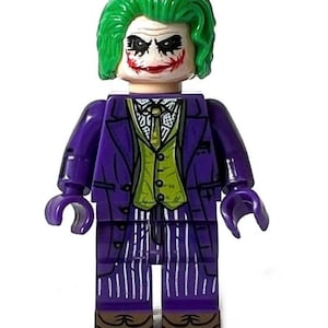 Dark Knight Lego Joker Minifigure 2006 Lego Batman DC Superheroes