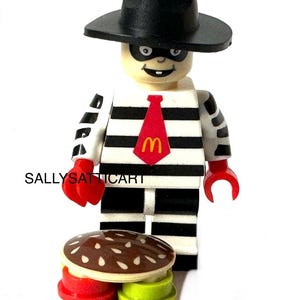 3D Printed Ronald Mcdonald Hamburglar Custom Minifigure - Etsy Canada