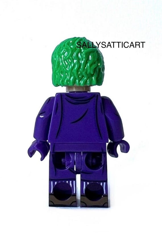 3D Printed the Joker Heath Ledger Minifigure Etsy