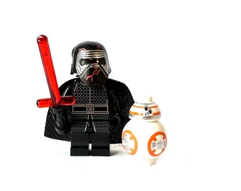 3D-gedruckte Custom Kylo Ren & BB8 Minifigur