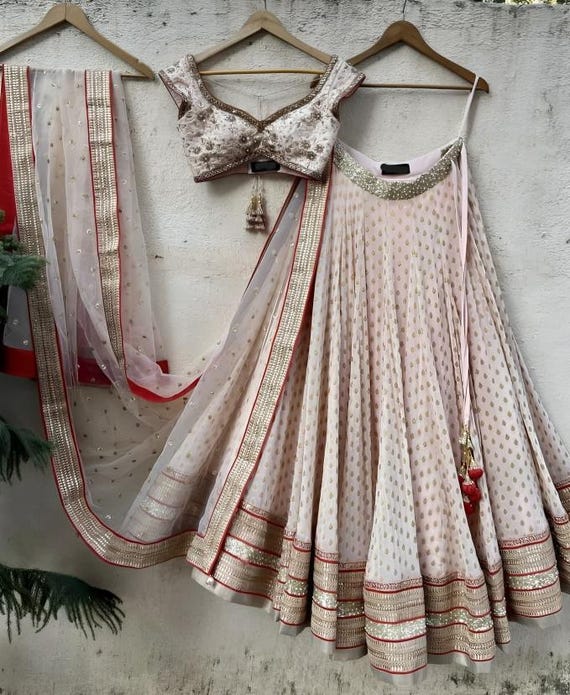 open lace back dress Pastel Pink Gown with Dupatta- Indian Clothing in Denver, Co and Aurora, CO- India Fashion x 4XL