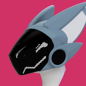 Blue protogen Mask for Sale by Protato-Chips