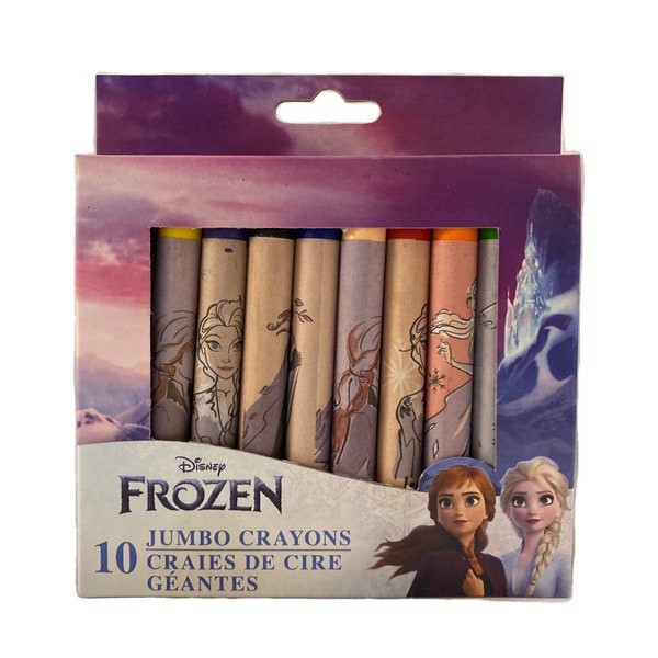 Frozen Crayons Etsy