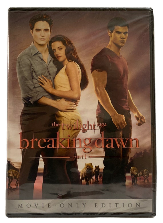 The Twilight Saga: Breaking Dawn Part 1 DVD 2011 brand - Etsy