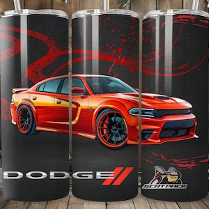 DODGE SCATBACK Sublimation DIGITAL file for 20 oz Tumblers