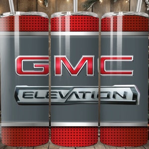 GMC ELEVATION 20oz Tumbler Design