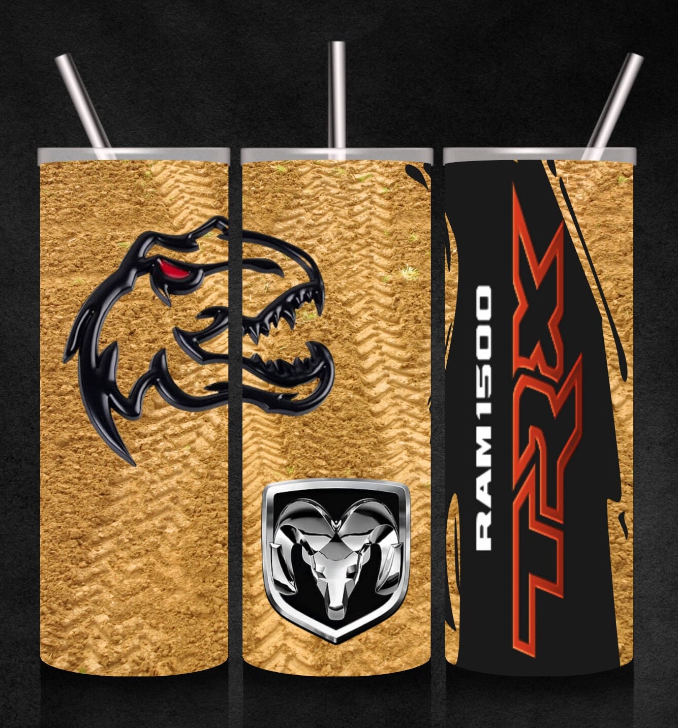 RAM TRX Sublimation DIGITAL file for 20 oz Tumblers