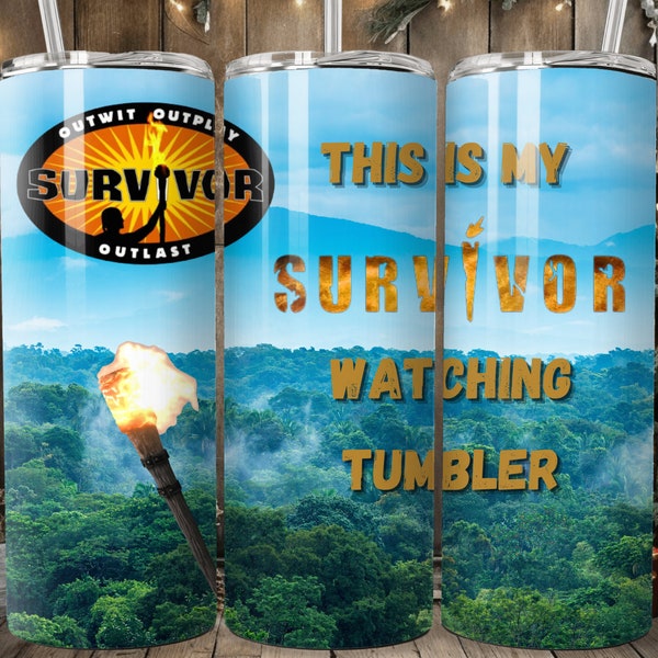 SURVIVOR 20oz Tumbler Design