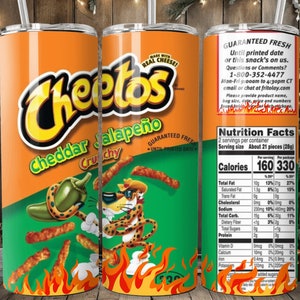 CHEETOS 20oz Tumbler Design
