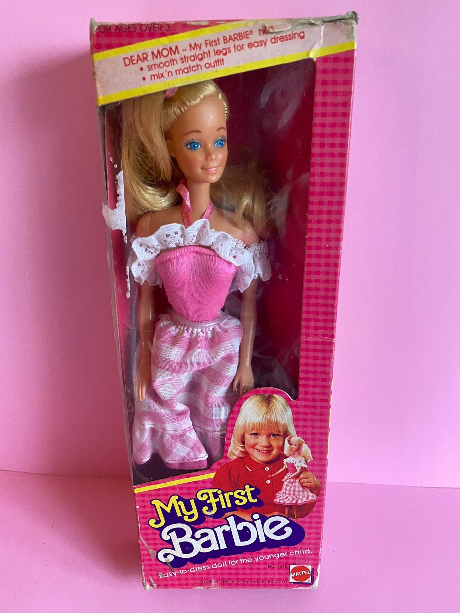 NRFB. Barbie My First. Matell 1981.