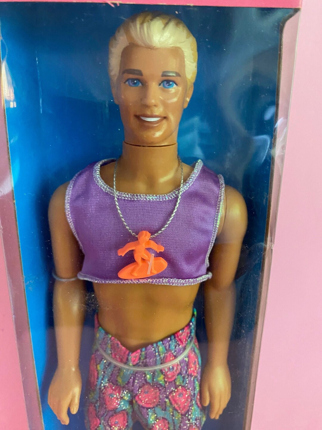 Barbie GLITTER BEACH KEN Barbies Boyfriend Surfer Etsy