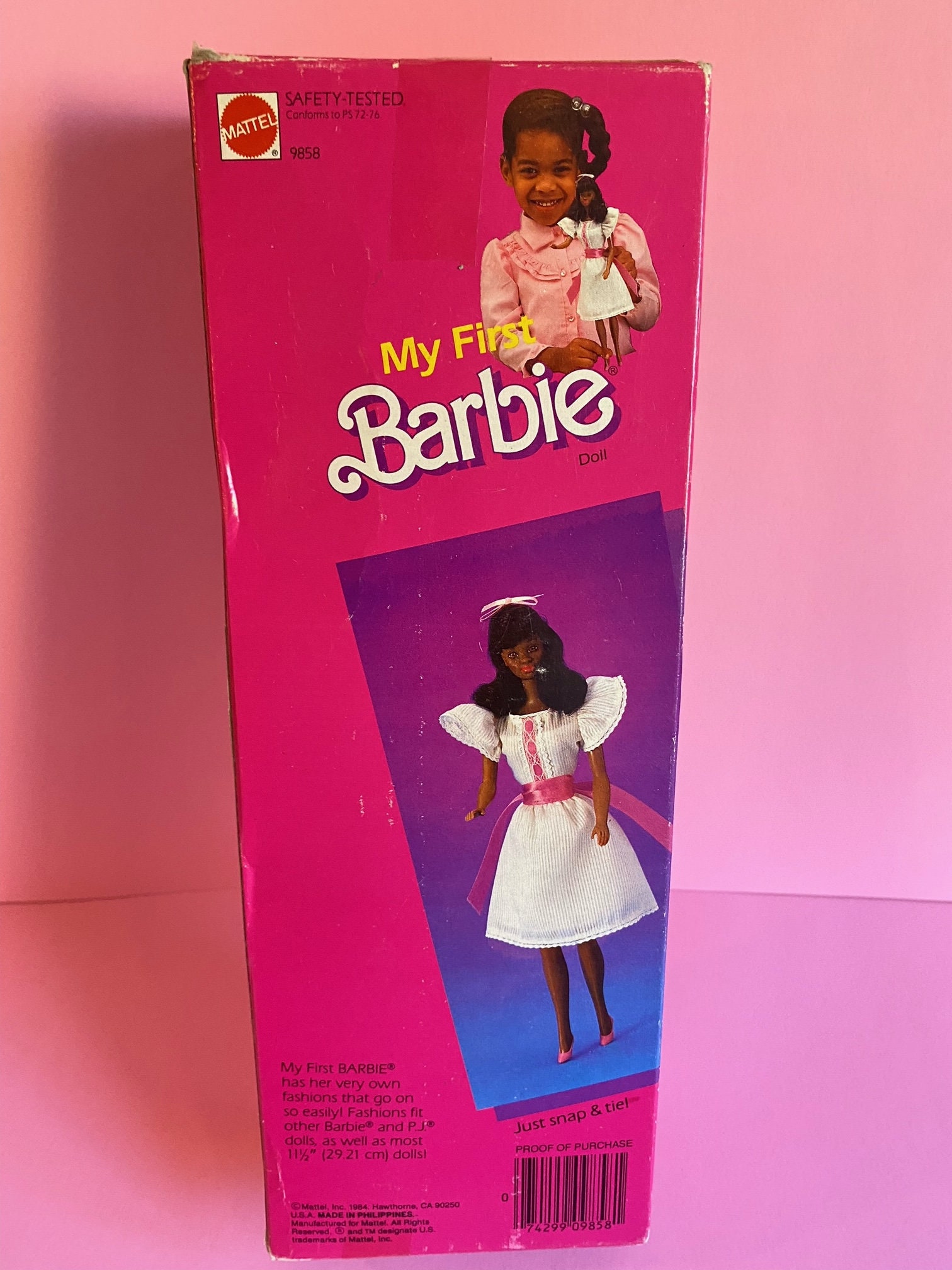 1984 Mattel My First Barbie Doll No. 1875 AA NIB First Ed