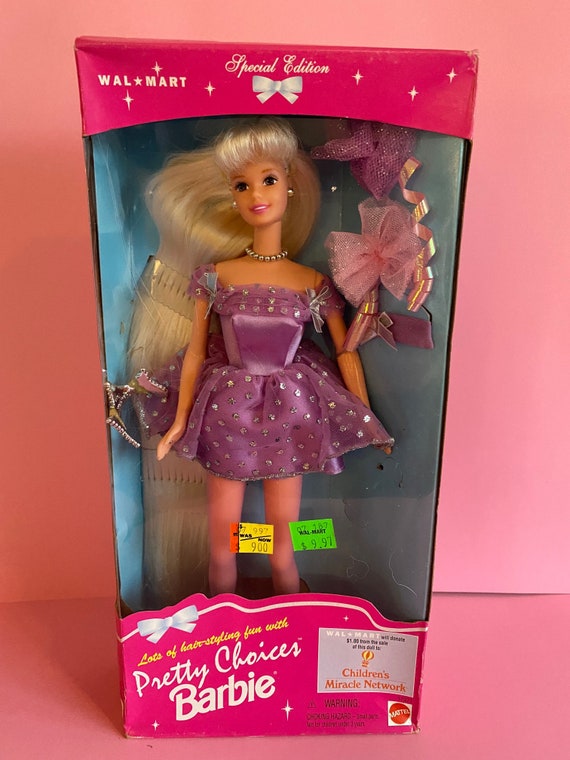 Mattel 1996 Walmart Special Edition Pretty Choices Barbie Doll