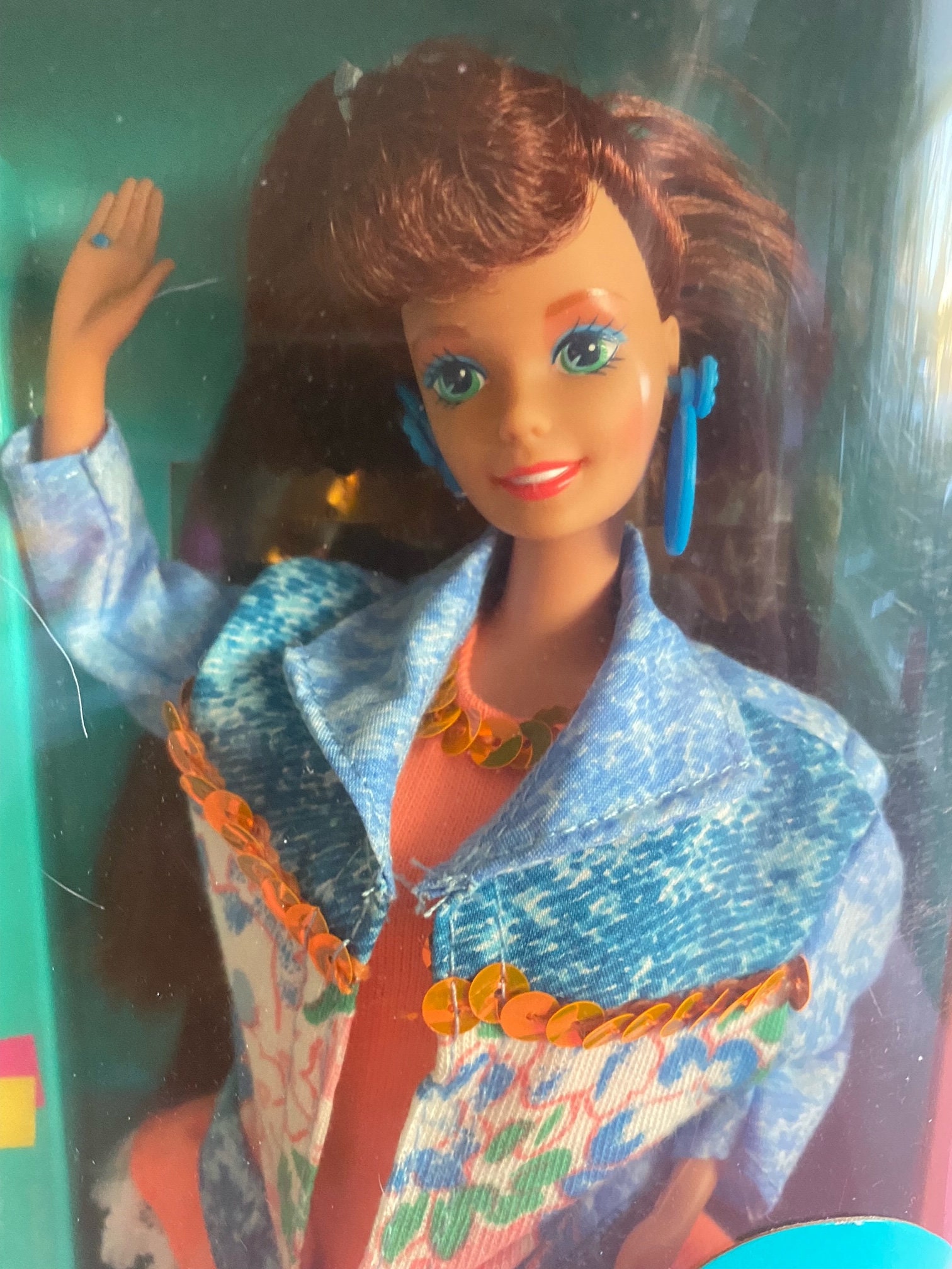 Barbie Paint 'N Dazzle - Mattel Années 1990 - Avec Accessoires - Vintage