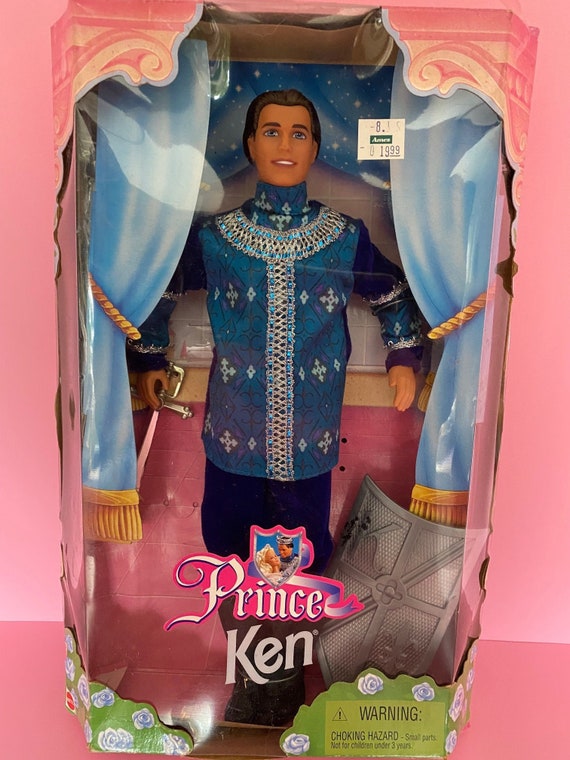 bouw Altijd provincie Prince Ken Sleeping Beauty Barbie Doll 1998 Mattel - Etsy
