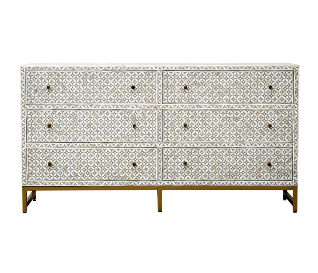 Bone Inlay Buffet Bone Inlay Sideboard Bone Inlay Buffet - Etsy