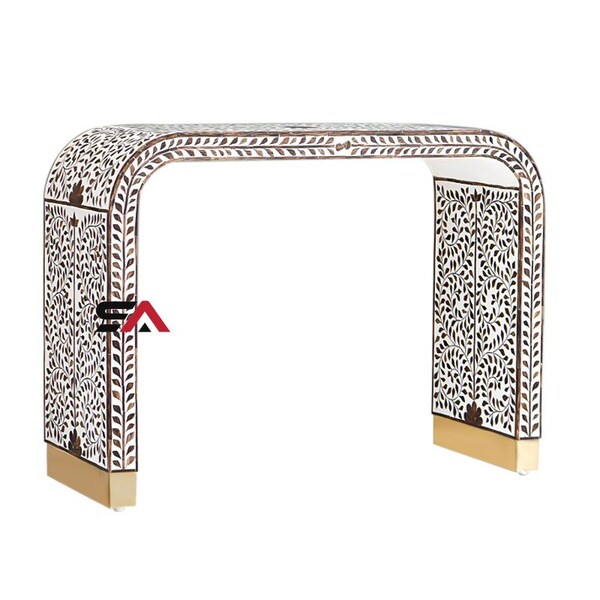 Bone Inlay Bench - Etsy