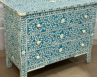 Handgefertigte Knochen Inlay Möbel, Buffet, Sideboard, Bone Inlay Sideboard, Inlay Sideboard, Sideboard, Buffetschrank