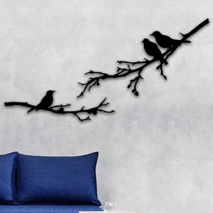 Birds Metal Wall Decor