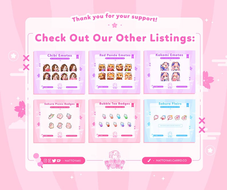 Boba Twitch Sub Badges | Cute Stream Badges, Bit Badges, Channel Points Icon, Emotes for Streamers, Discord & YouTube image 3