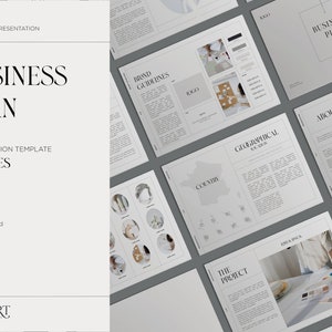 Business plan template / Business Planner Proposal / Workbook