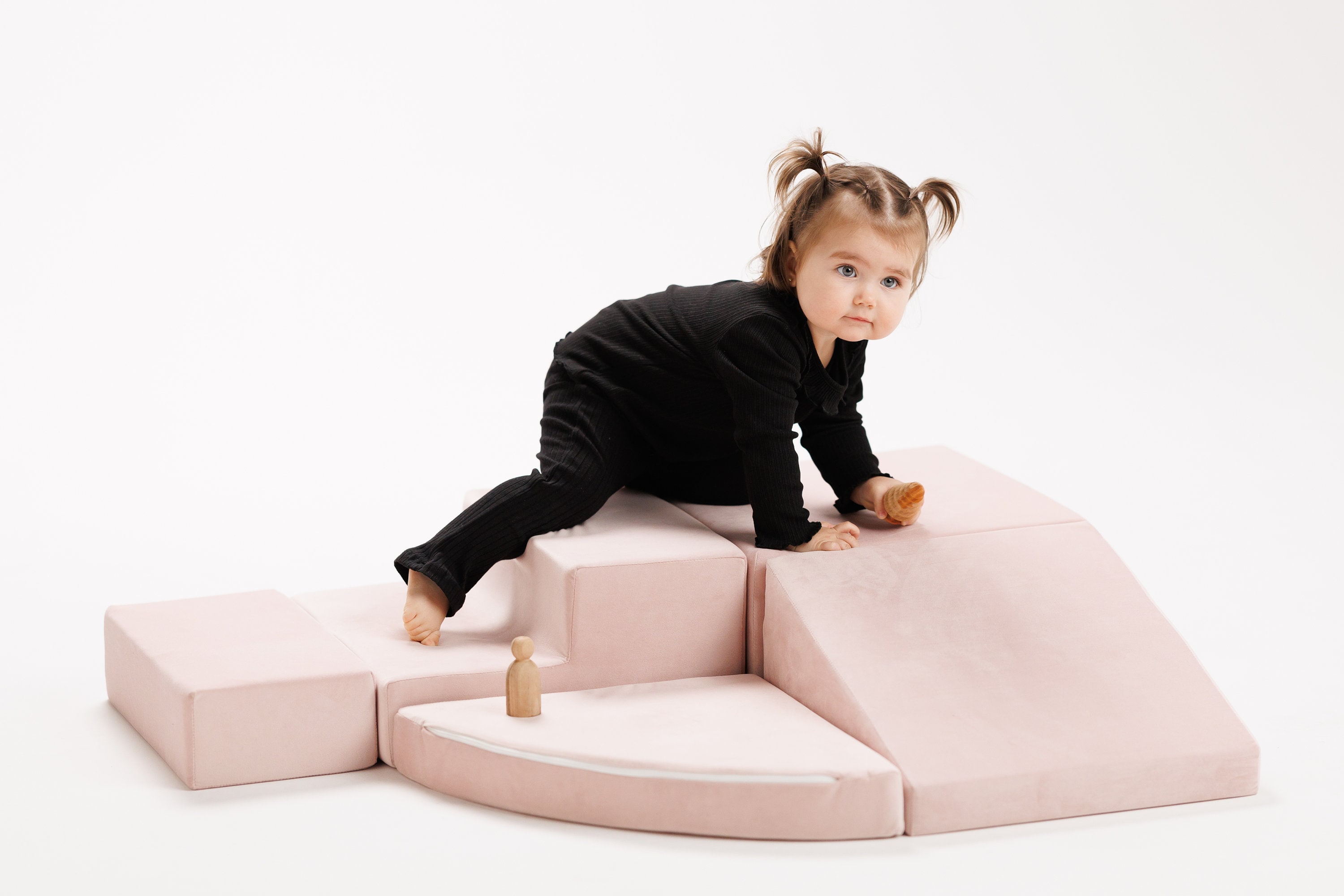 KID REPUBLIC 3 Climbing Blocks Foam Play Set Climbing Blocks for Baby