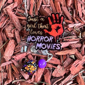 Horror Movies Badge Reel|Spooky Badge Reel| Crime badge reel|Funny Badge Reel|Nurse Badge Reel|Glitter Badge Reel|Halloween Badge Reel