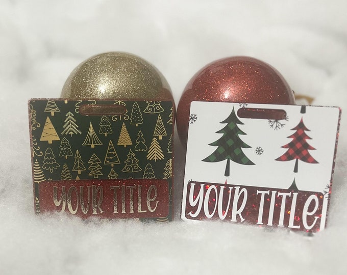 Christmas Tree Badge Buddy| Nurse Badge Buddy| Medical Badge Buddy|Custom Badge Buddy|Holiday Badge Buddy|glitter badge buddy