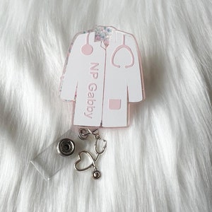 Nurse Practitioner badge Reel|NP Badge Reel|Doctor Badge Reel|Custom Badge Reel|Pesonalized Badge|Nurse Badge Reel|Physician Assistant Badge