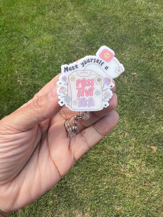 Positivity Badge Reel|You got this Badge Reel|Motivational Badge Reel|Personalized Badge|Nurse Badge Reel|Mental Health Badge Reel