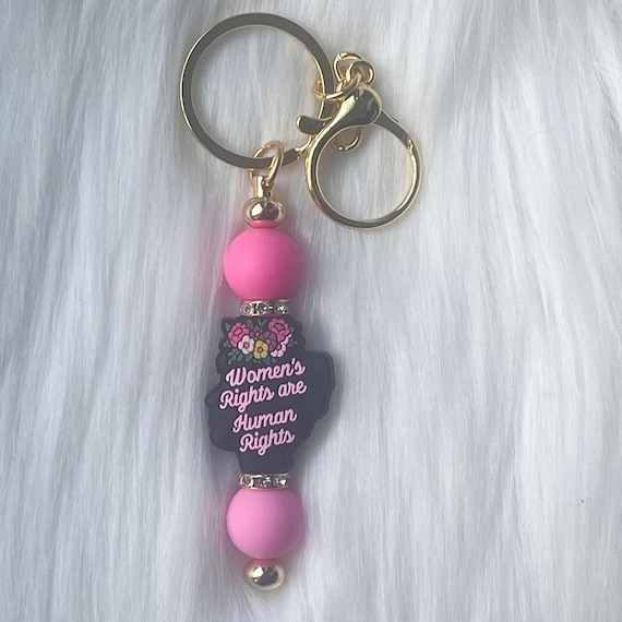 Beaded Keychain|Keychain|Bar Beaded Keychain|New Driver Gift|1st Car Gift|Women Empowerment|Silicone Beaded Keychain|Bag Charm|Gift for Mom