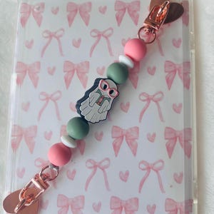 Sangles de perles pour liseuse|Courroie de liseuse électronique|Accessoires de liseuse|Sangle pour livre numérique|Cadeau pour les amoureux des livres|Bracelet de perles qui s'adapte à Kindle