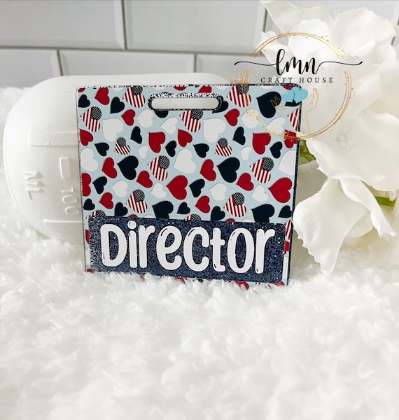 USA Badge Buddy|Patriotic Badge Buddy|Glitter Badge Buddy|4th of July Badge Buddy|Custom Badge Buddy|Nurse Badge Buddy|